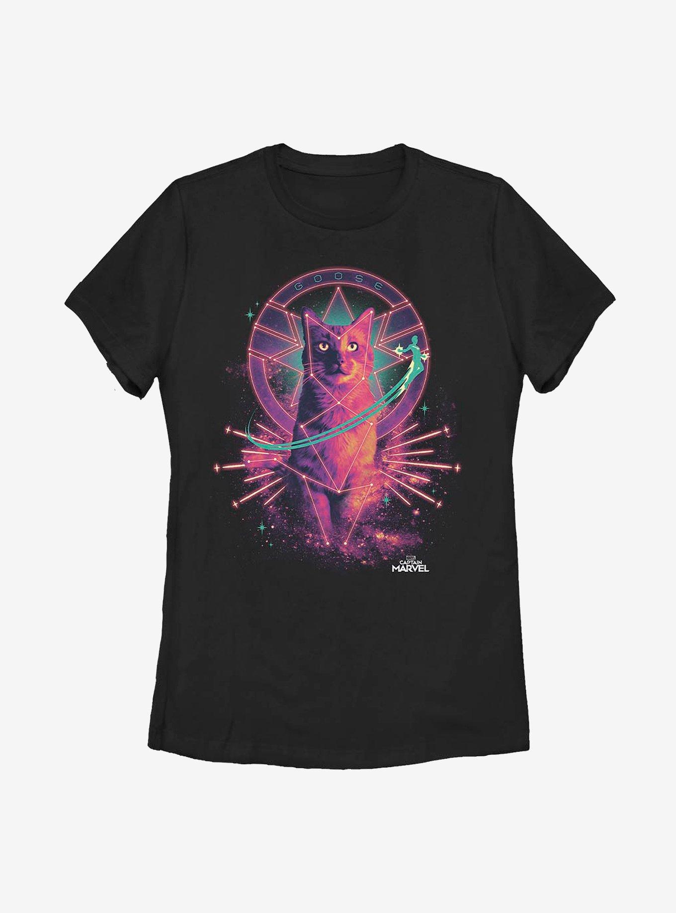 Marvel Captain Marvel Cat Goose Womens T-Shirt, , hi-res