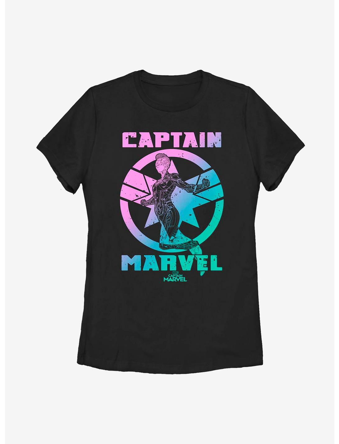 Marvel Captain Marvel Marvel Grade Womens T-Shirt, BLACK, hi-res