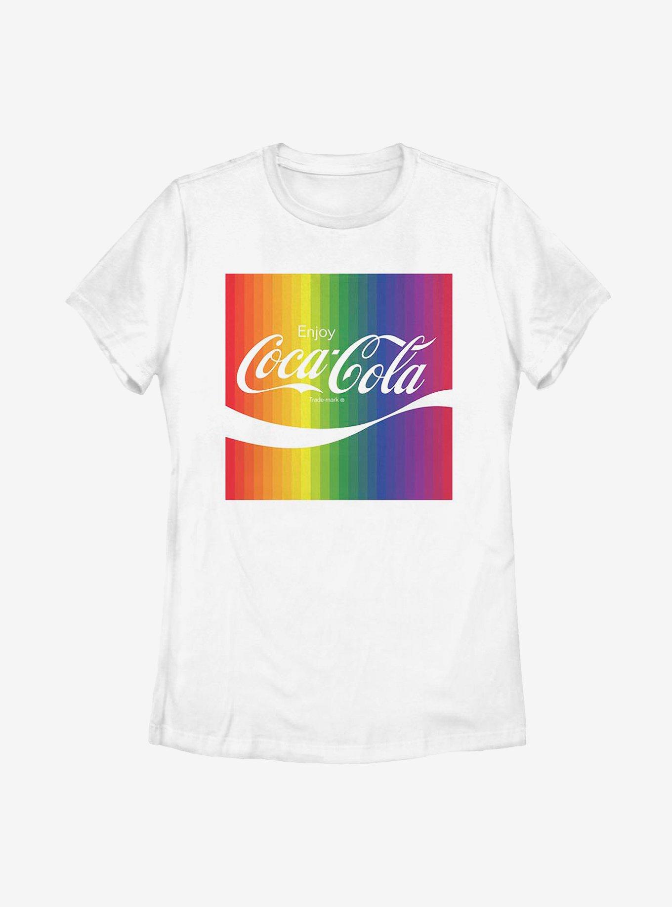 Coca-Cola Full Spectrum Cola Womens T-Shirt, WHITE, hi-res