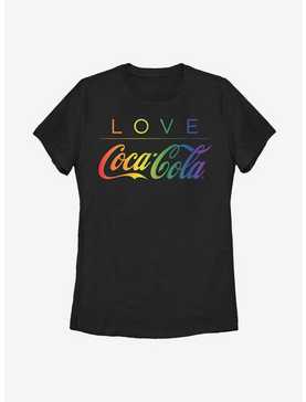 Coca-Cola Love Rainbow Coke Womens T-Shirt, , hi-res