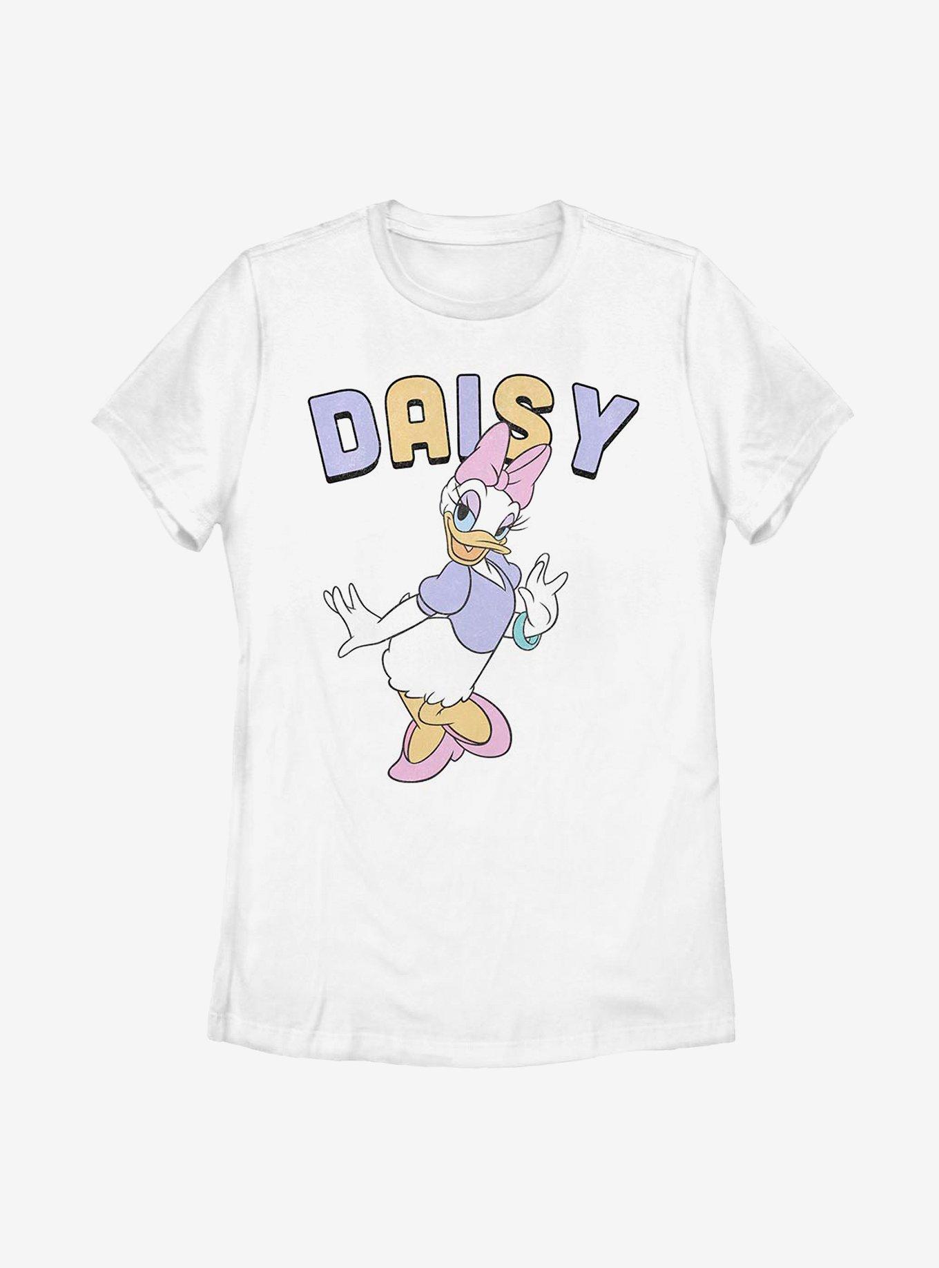 Disney Daisy Duck Womens T-Shirt - WHITE | BoxLunch