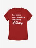 Disney Cozy Disney Womens T-Shirt, RED, hi-res