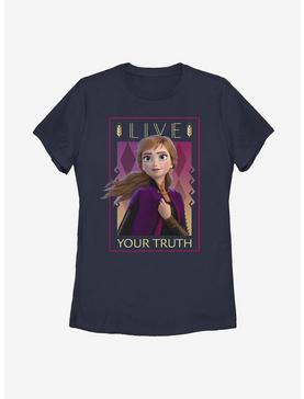 Disney Frozen 2 Anna Lives Truth Womens T-Shirt, , hi-res