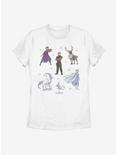Disney Frozen 2 Frozen Doodles Womens T-Shirt, WHITE, hi-res