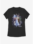 Disney Frozen 2 Group Cloud Womens T-Shirt, BLACK, hi-res