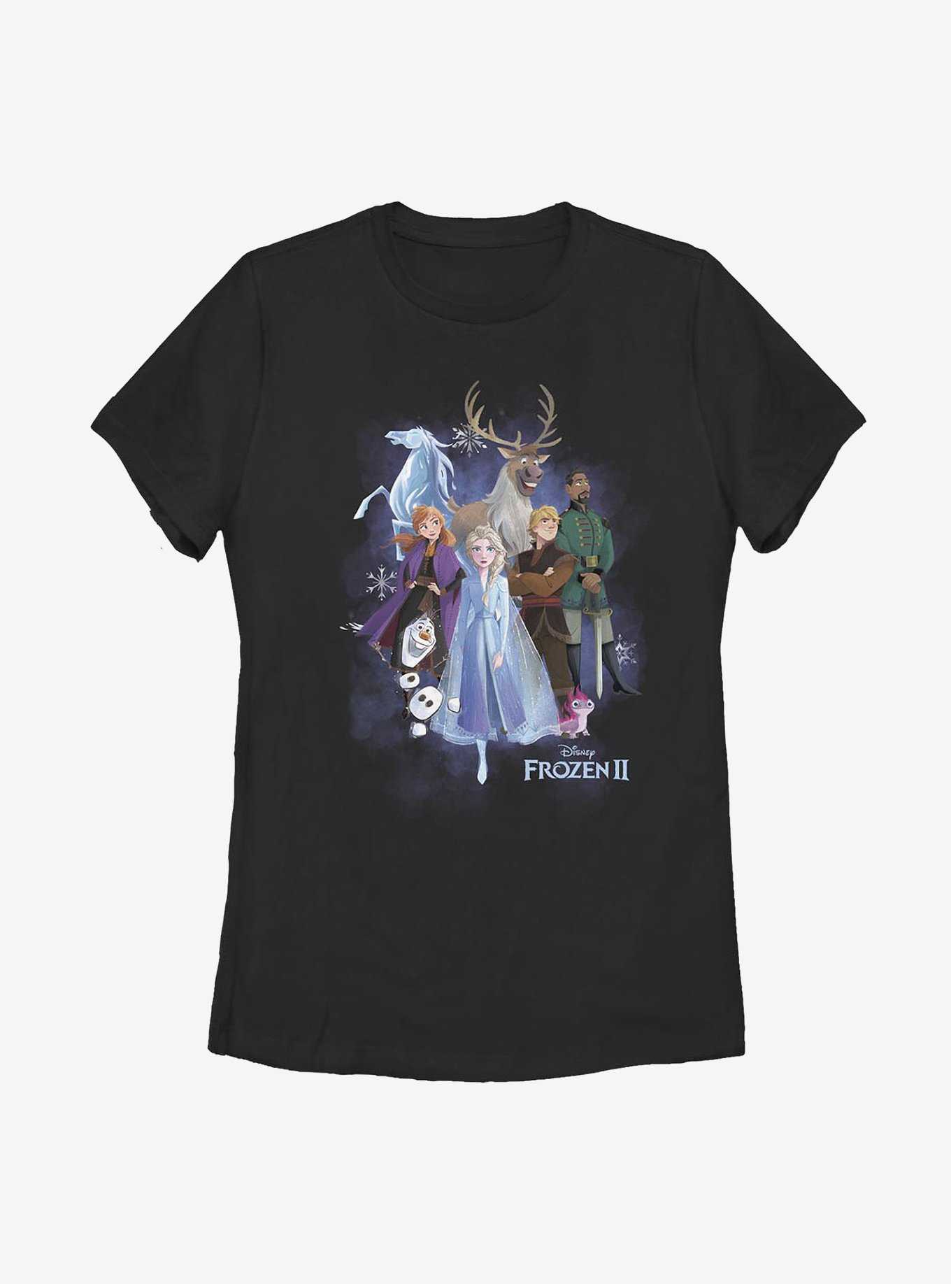 Disney Frozen 2 Group Cloud Womens T-Shirt, , hi-res