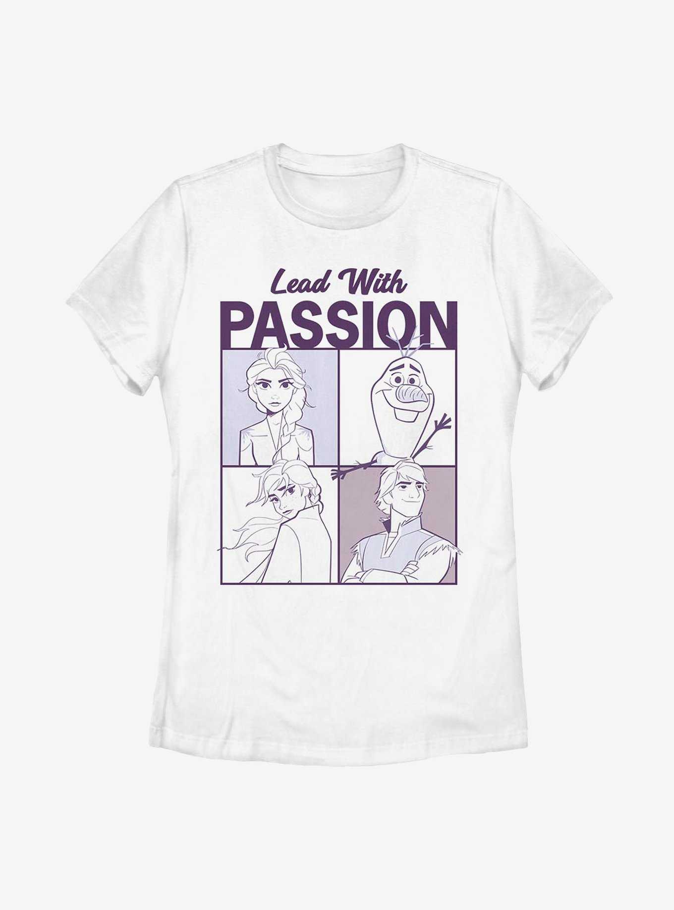 Disney Frozen 2 Lead With Passion Womens T-Shirt, , hi-res