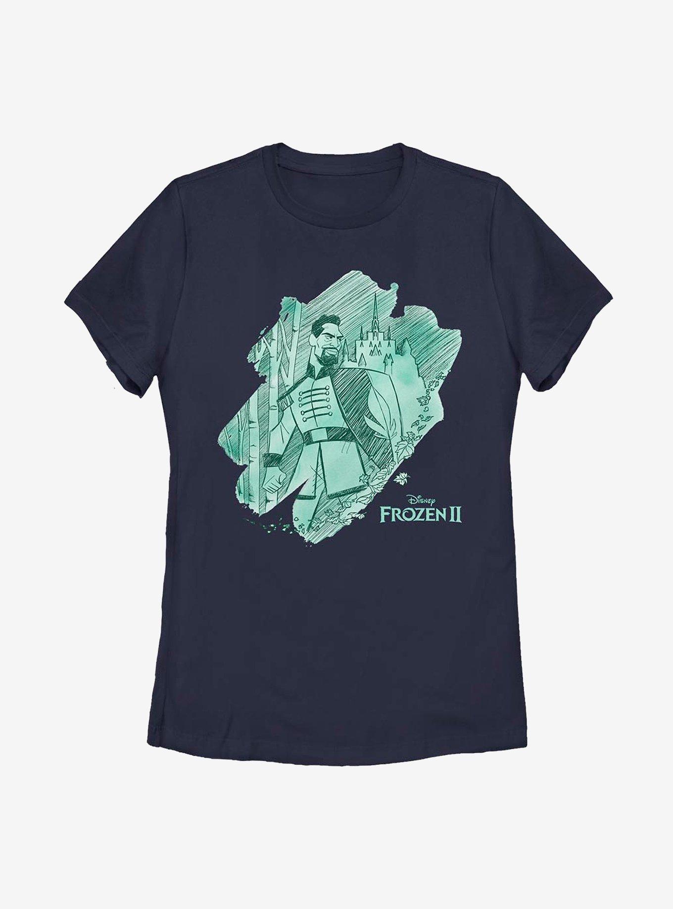 Disney Frozen 2 Mattias Sketch Womens T-Shirt, NAVY, hi-res