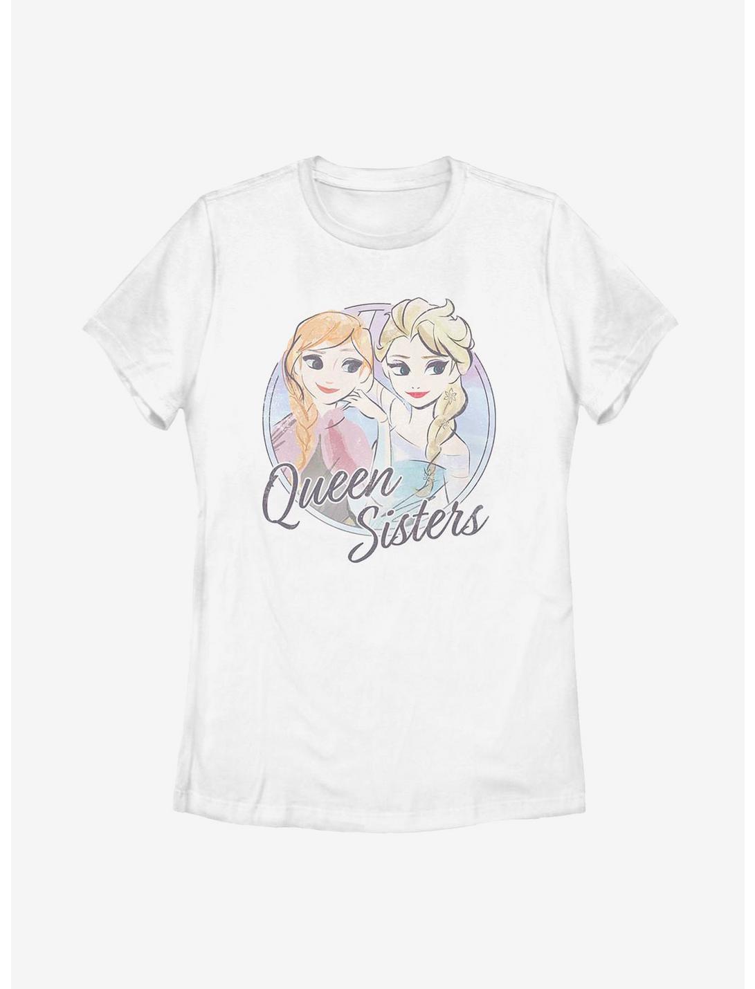 Disney Frozen 2 Queen Sisters Womens T-Shirt, WHITE, hi-res