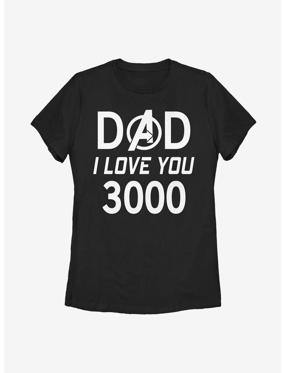 Marvel Iron Man Dad 3000 Womens T-Shirt, BLACK, hi-res