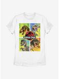 Jurassic World Face Time Womens T-Shirt, WHITE, hi-res