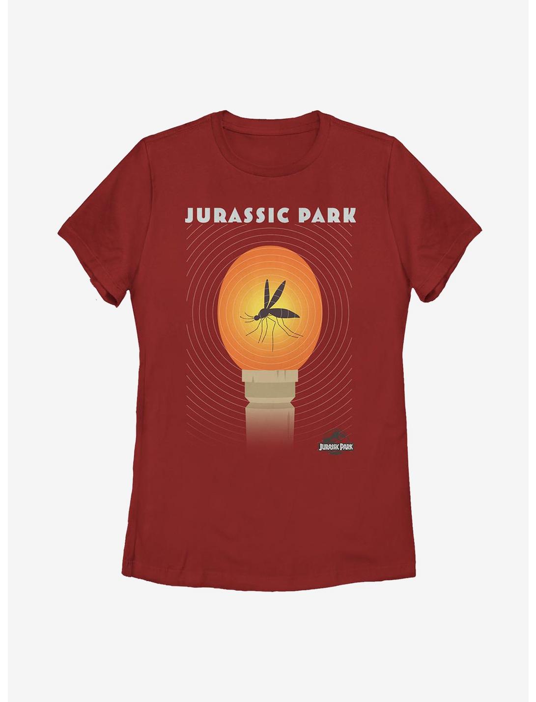 Jurassic World Mosquito Womens T-Shirt, RED, hi-res