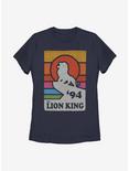 Disney The Lion King 2019 Vintage Pride Womens T-Shirt, NAVY, hi-res