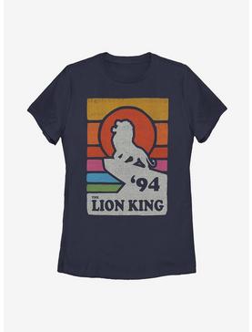 Disney The Lion King 2019 Vintage Pride Womens T-Shirt, NAVY, hi-res