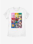 Nintendo Animal Crossing Animal Blocks Womens T-Shirt, WHITE, hi-res