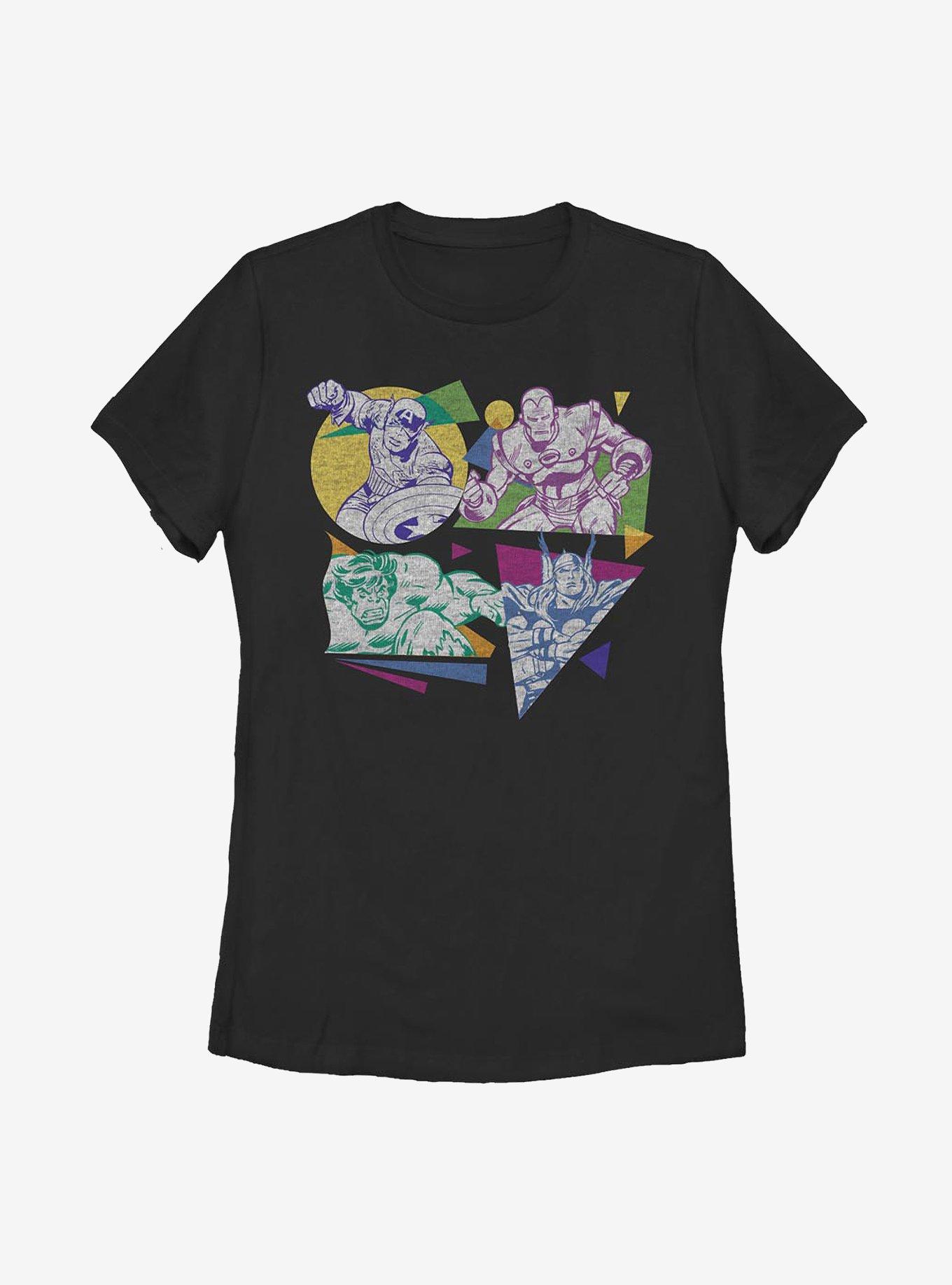 Marvel Avengers 80s Marvel Womens T-Shirt, , hi-res