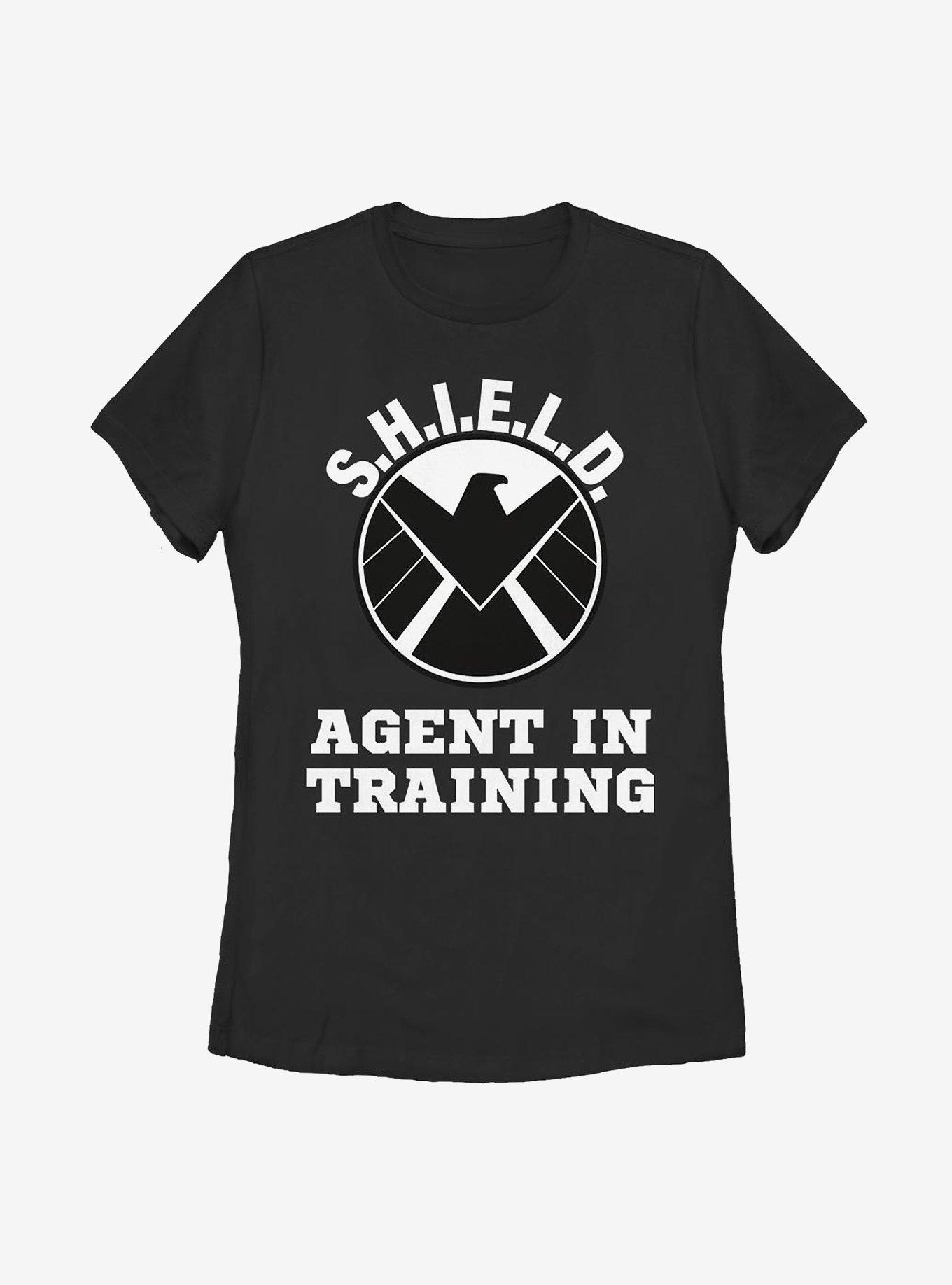 Marvel Avengers Agent Training Womens T-Shirt, BLACK, hi-res