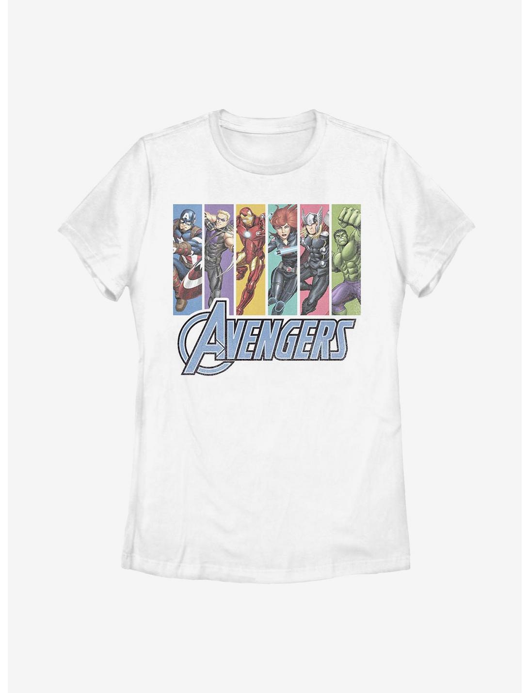 Marvel Avengers Unite Womens T-Shirt, WHITE, hi-res