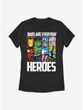 Marvel Avengers Everyday Hero Dad Womens T-Shirt, BLACK, hi-res