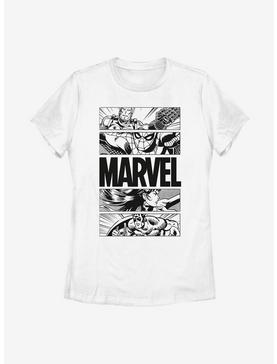 Marvel Avengers Graphic Panels Womens T-Shirt, , hi-res