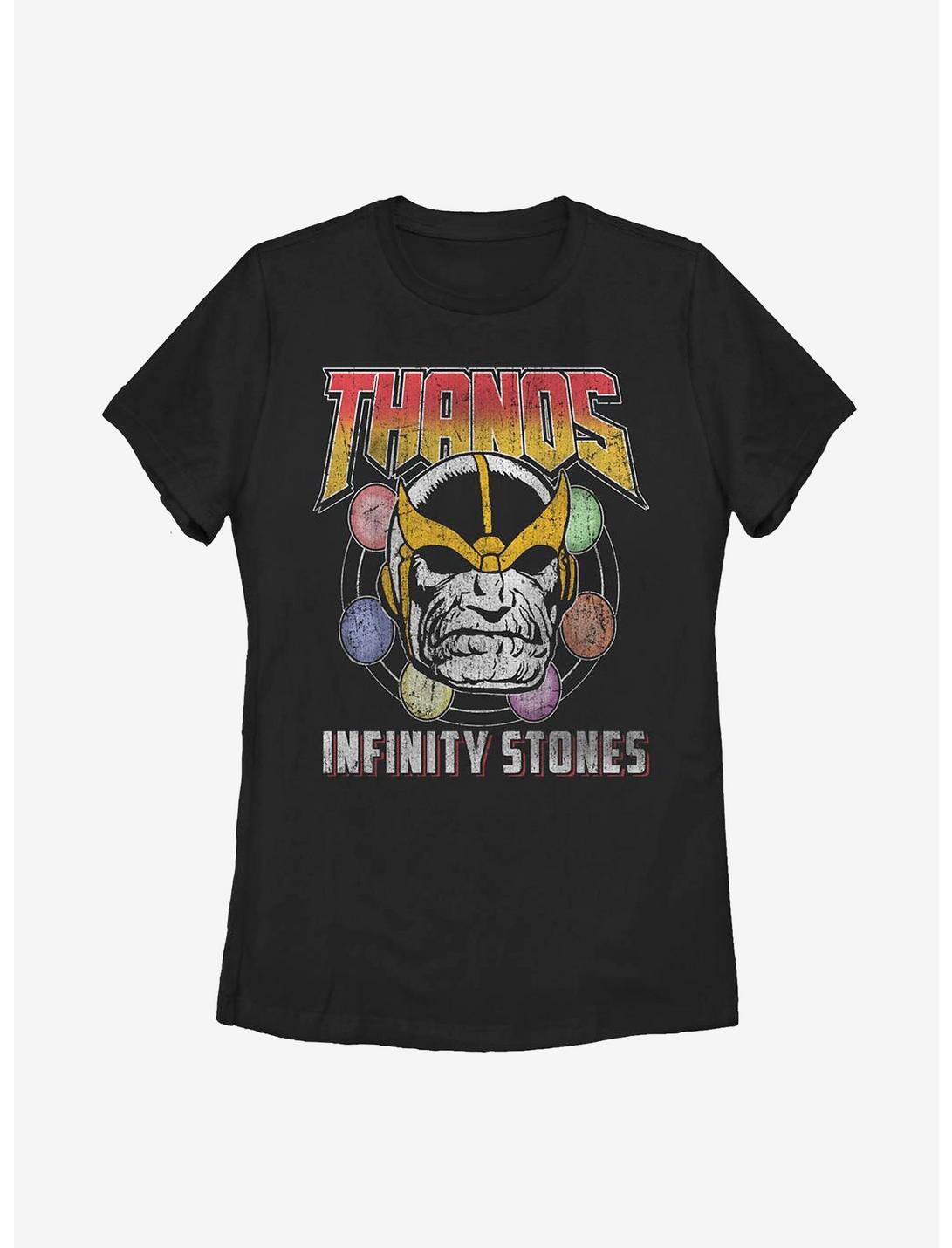 Marvel Avengers Rockin Thanos Womens T-Shirt, BLACK, hi-res
