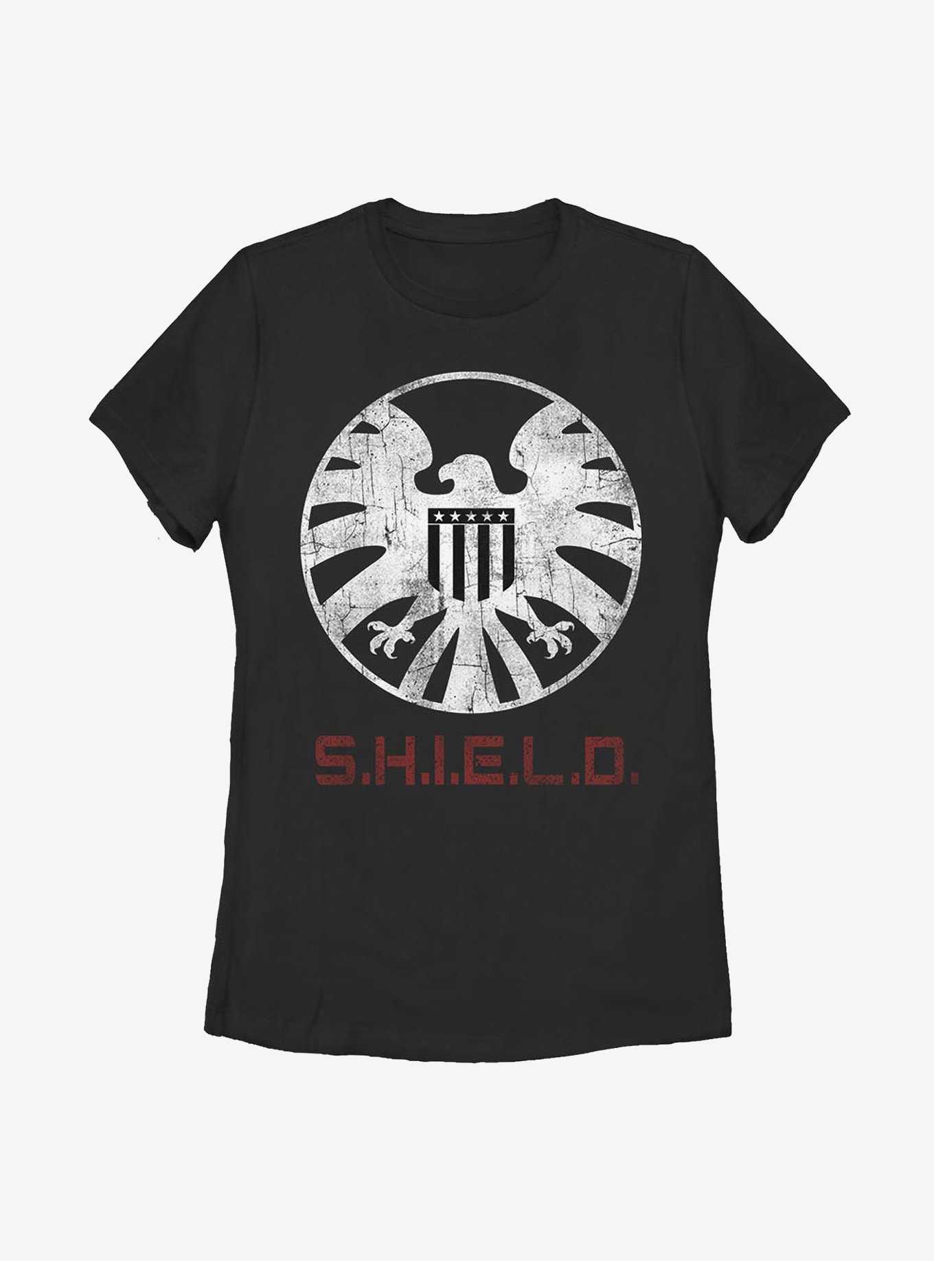 Marvel Avengers Shield Branding Womens T-Shirt, , hi-res
