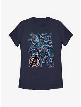 Marvel Avengers Suit Group Womens T-Shirt, , hi-res
