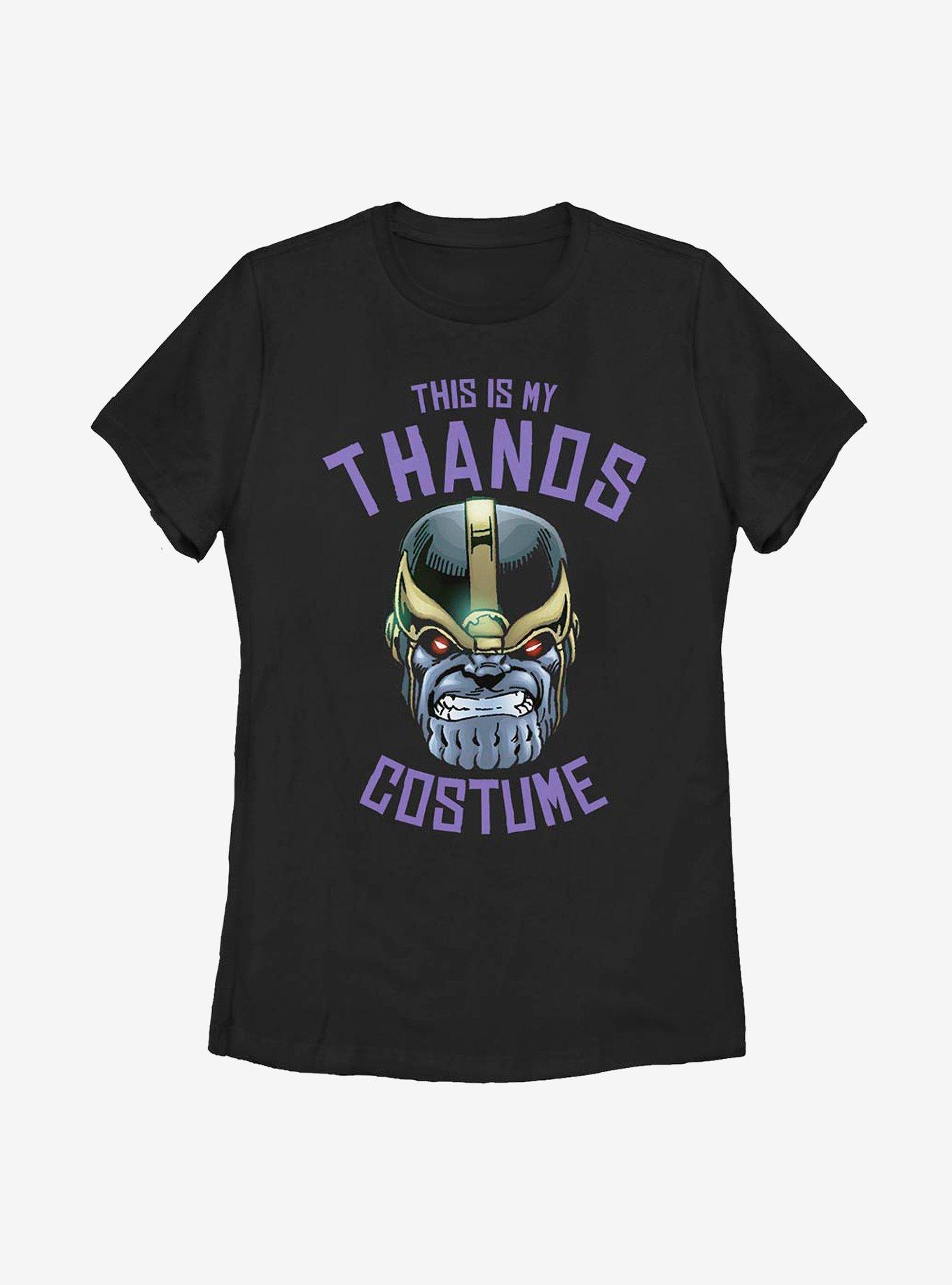 Marvel Avengers Thanos Costume Womens T-Shirt, BLACK, hi-res
