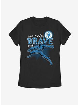 Marvel Black Panther Brave Like Dad Womens T-Shirt, , hi-res