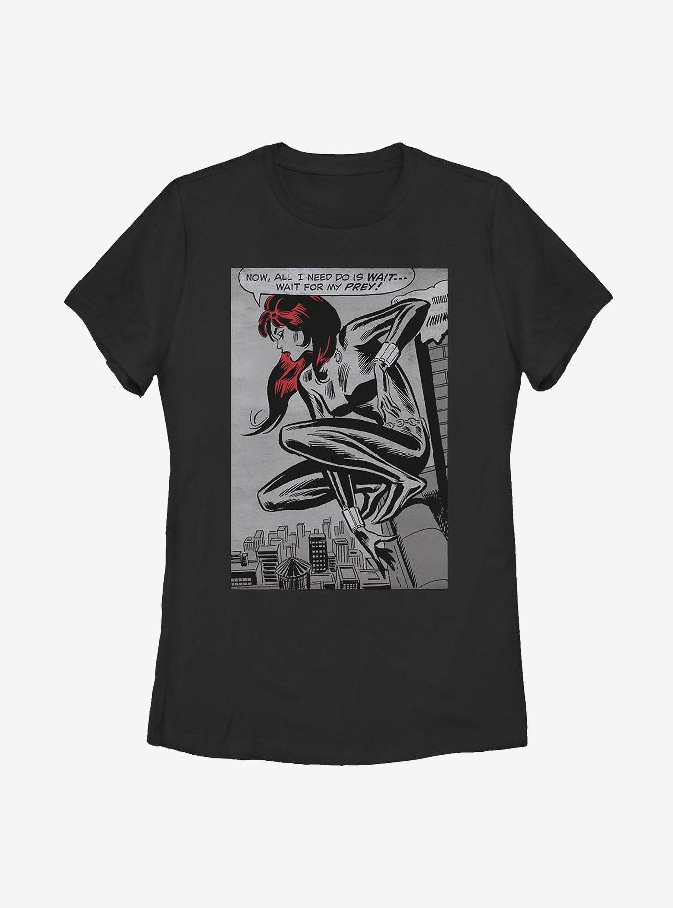 Marvel Black Widow Free Prey Womens T-Shirt, BLACK, hi-res