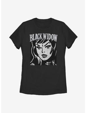 Marvel Black Widow Simple Block Womens T-Shirt, , hi-res