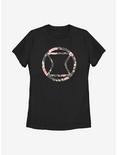 Marvel Black Widow Rose Womens T-Shirt, BLACK, hi-res
