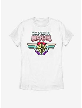 Captain Marvel Logo Womens T-Shirt, , hi-res