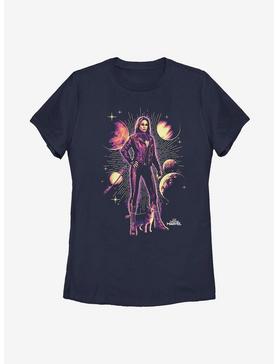 Marvel Captain Marvel Cat Planet Womens T-Shirt, , hi-res