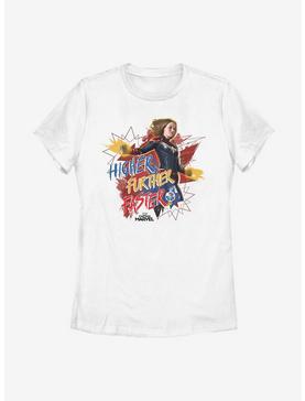 Marvel Captain Marvel Fighter Faster Womens T-Shirt, , hi-res