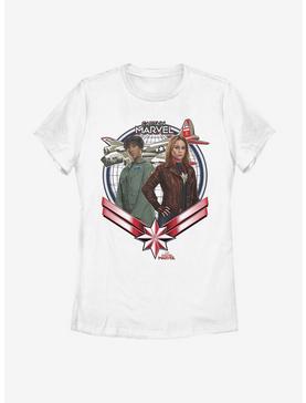 Marvel Captain Marvel Two Gunners Womens T-Shirt, , hi-res