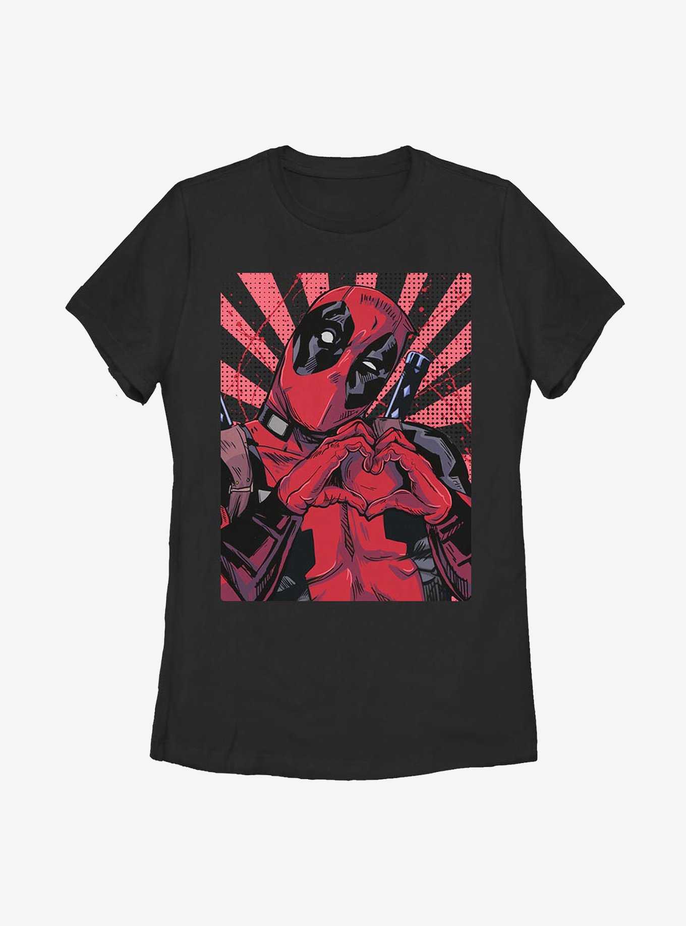 Marvel Deadpool Closeheart Pool Womens T-Shirt, , hi-res
