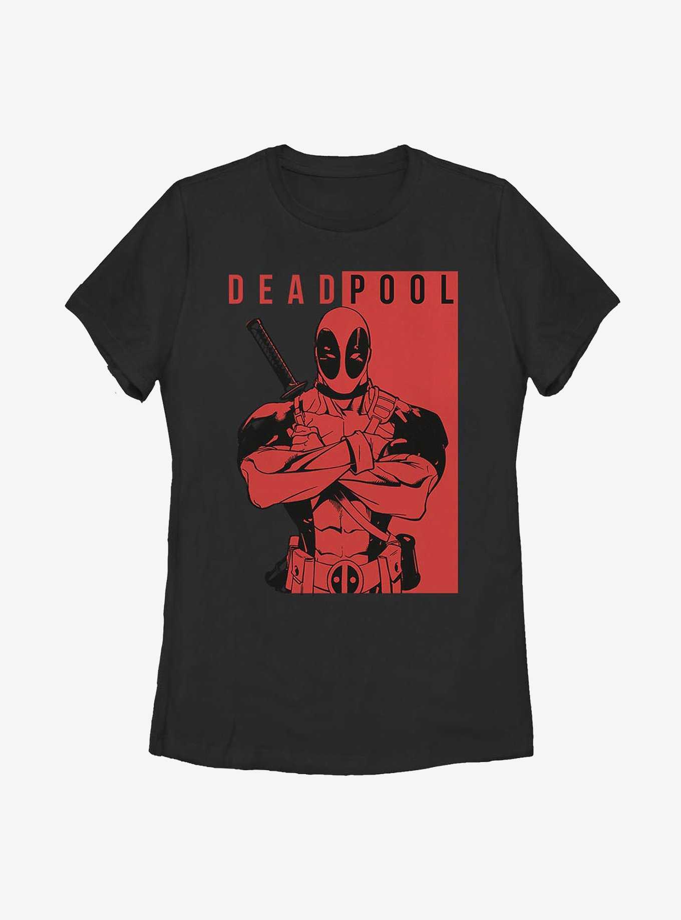 Marvel Deadpool Police Womens T-Shirt, , hi-res