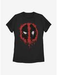 Marvel Deadpool Splatter Icon Womens T-Shirt, BLACK, hi-res