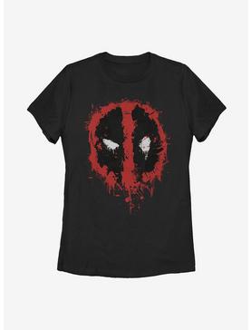 Marvel Deadpool Splatter Icon Womens T-Shirt, , hi-res