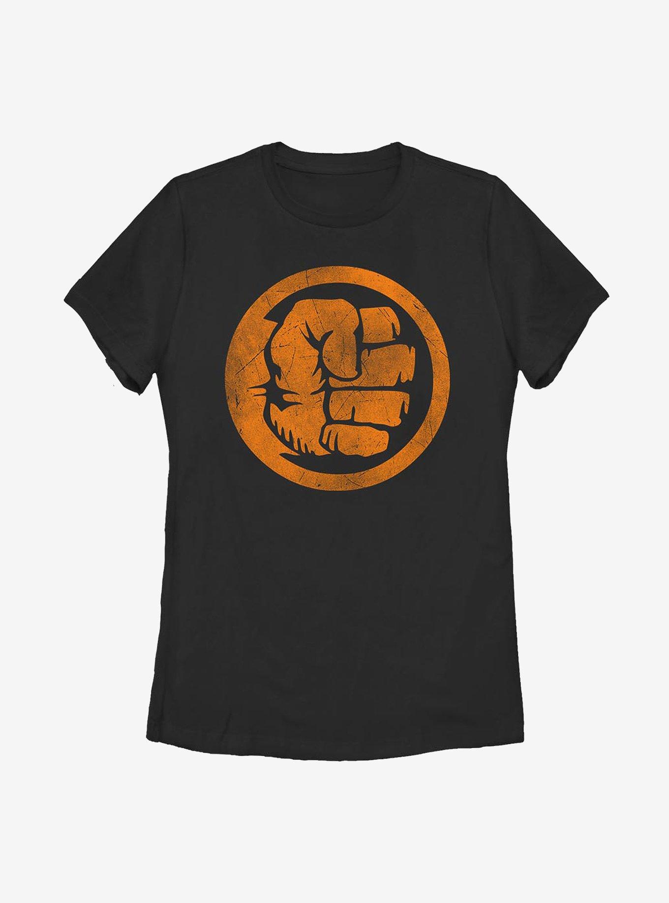 Marvel Hulk Orange Womens T-Shirt, , hi-res