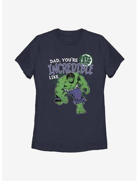 Marvel Hulk Incredible Like Dad Womens T-Shirt, , hi-res