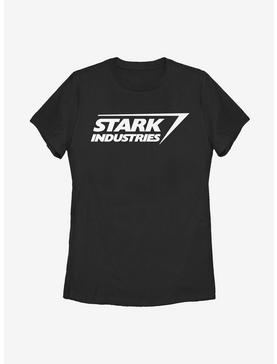 Marvel Iron Man Stark Logo Womens T-Shirt, , hi-res
