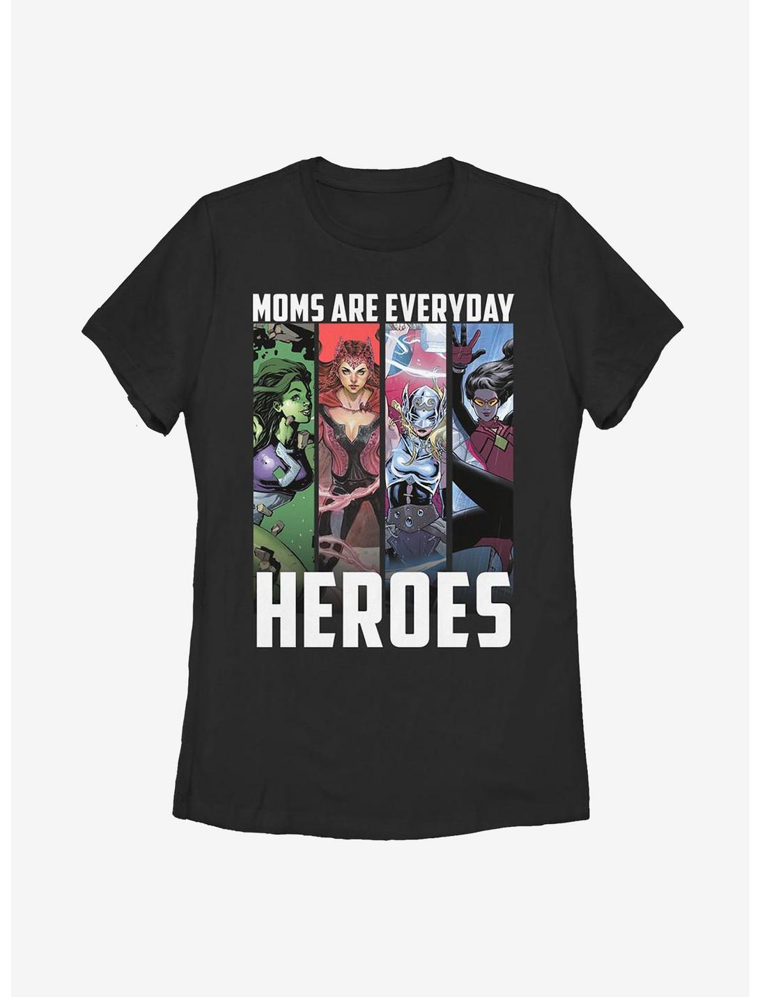 Marvel Everyday Moms Womens T-Shirt, BLACK, hi-res