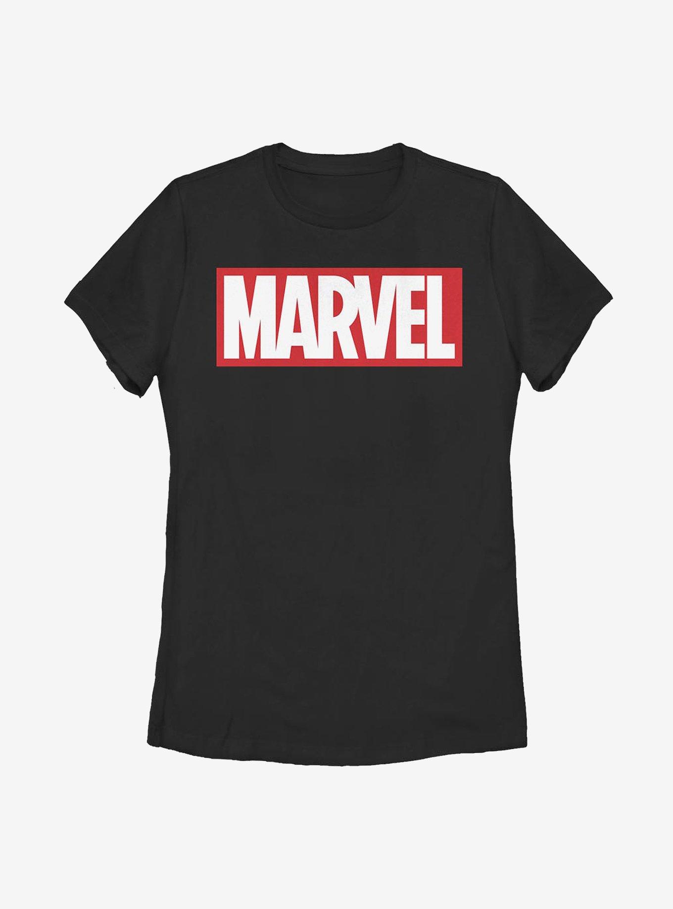 Marvel Brick Womens T-Shirt, BLACK, hi-res