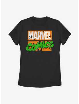 Marvel Spooky Logo Womens T-Shirt, , hi-res