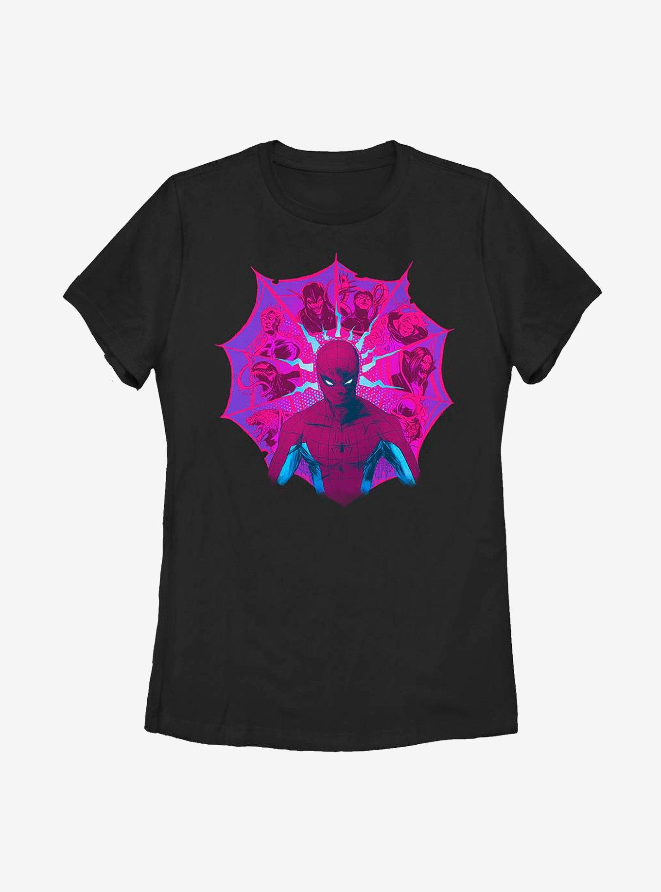 Marvel Spider-Man Tangled Webs Womens T-Shirt, , hi-res
