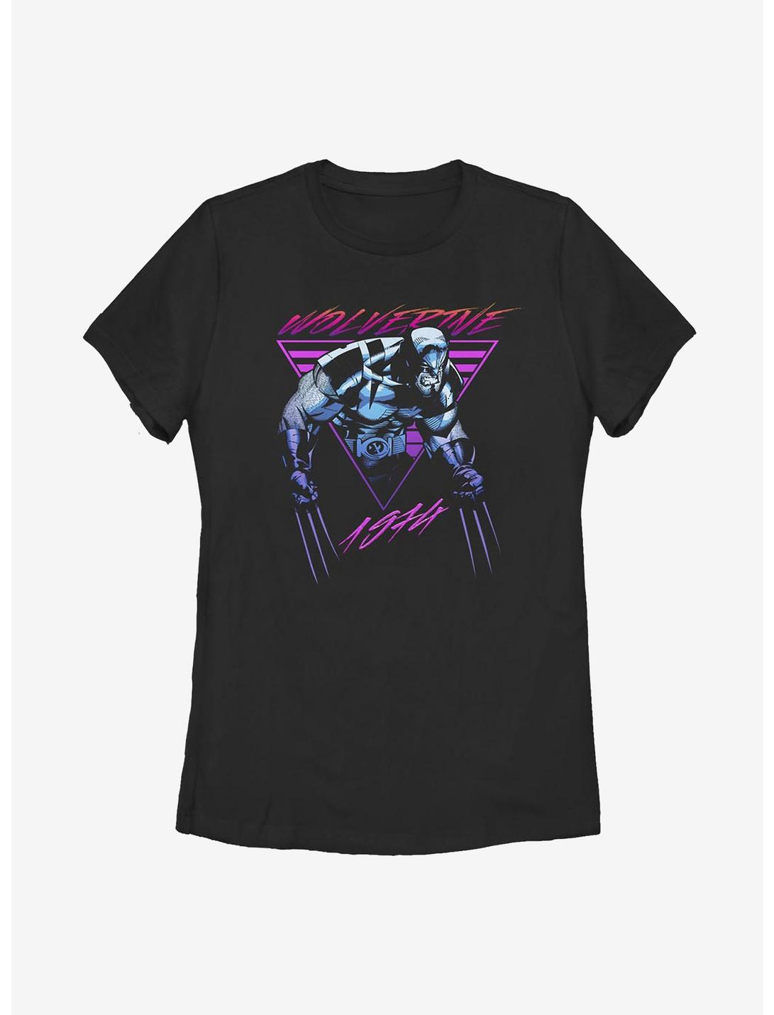 Marvel Wolverine Neon Logan Womens T-Shirt, BLACK, hi-res