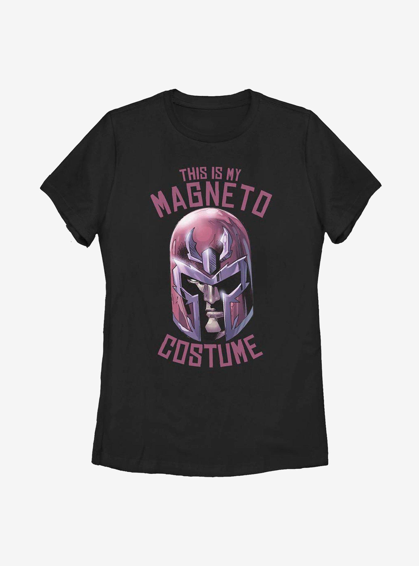 Marvel X-Men Magneto Costume Womens T-Shirt, BLACK, hi-res