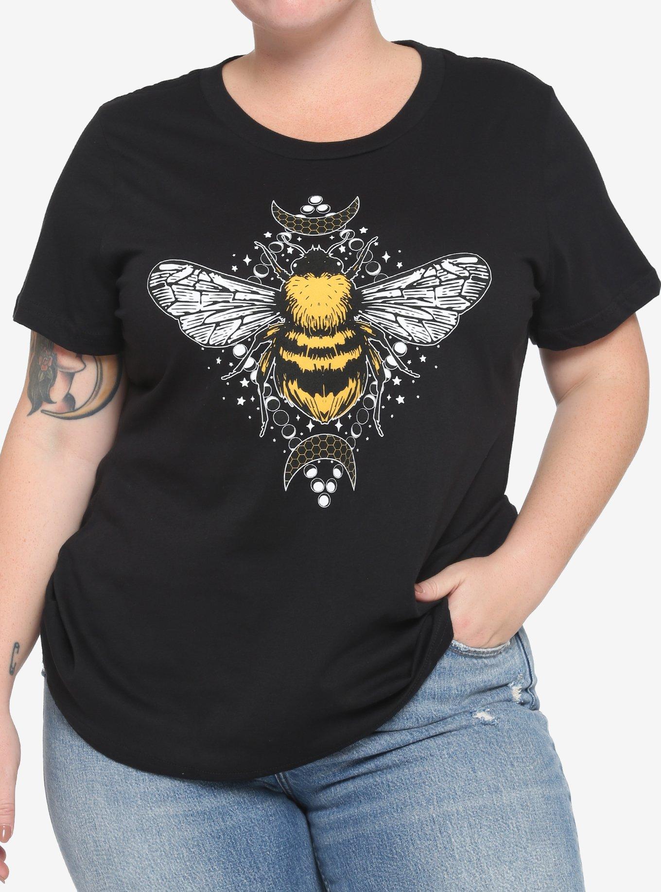 Royal Bee Boyfriend Fit Girls T-Shirt Plus Size, MULTI, hi-res